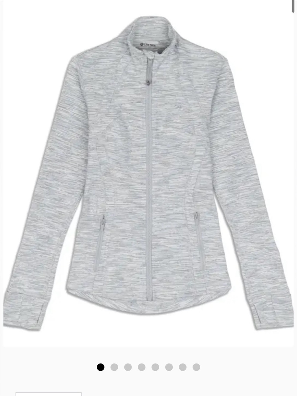 Lululemon Define Women’s Lightweight Zip-Up Jacket - Heather Gray